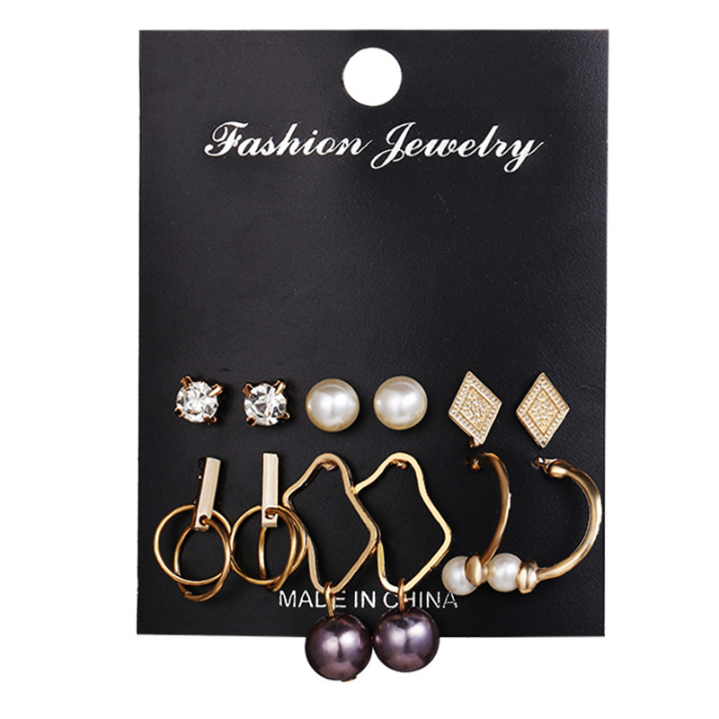 Originality Exaggeration Geometry Irregular Metal Artificial Pearl Ear Pendant Nail Suit 6 Yes Dress
Originality Exaggeration Geometry Irregular Metal Artificial Pearl Ear Pendant Nail Suit 6 Yes Dress