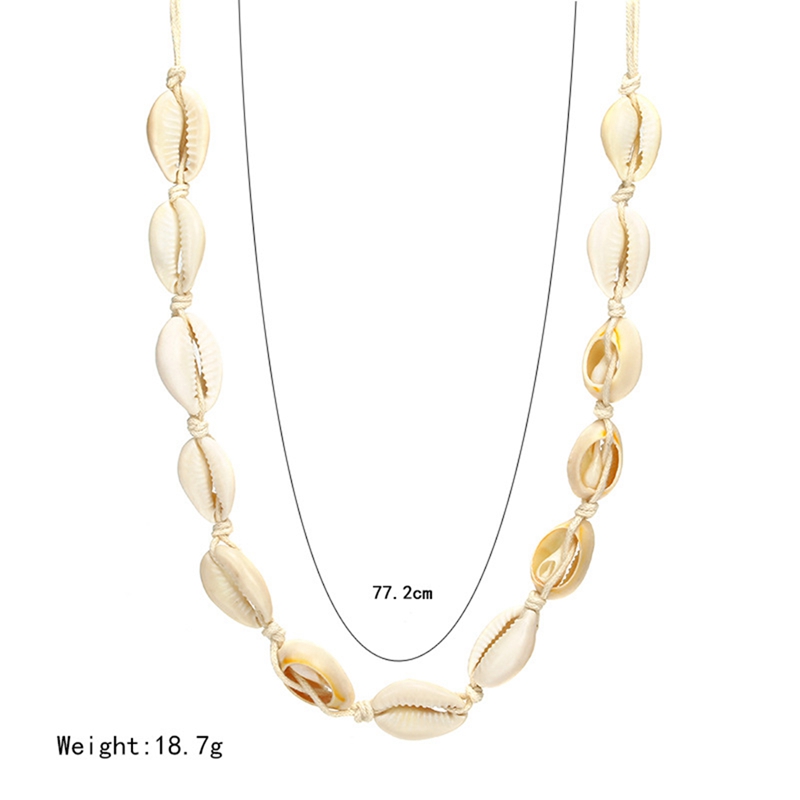Natural Shell Necklace Handmade Hawaiian Haizhu Necklace Women's Jewelry Gifts