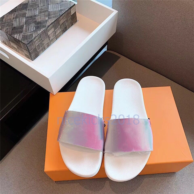 Hot Luxury Designer Flip Flops Mens Womens Summer Sandals Beach Slide Slippers Ladies Sandali Firmati Da Donna Shoes Classic Laser Colorful, With box
Hot Luxury Designer Flip Flops Mens Womens Summer Sandals Beach Slide Slippers Ladies Sandali Firmati Da Donna Shoes Classic Laser Colorful, With box