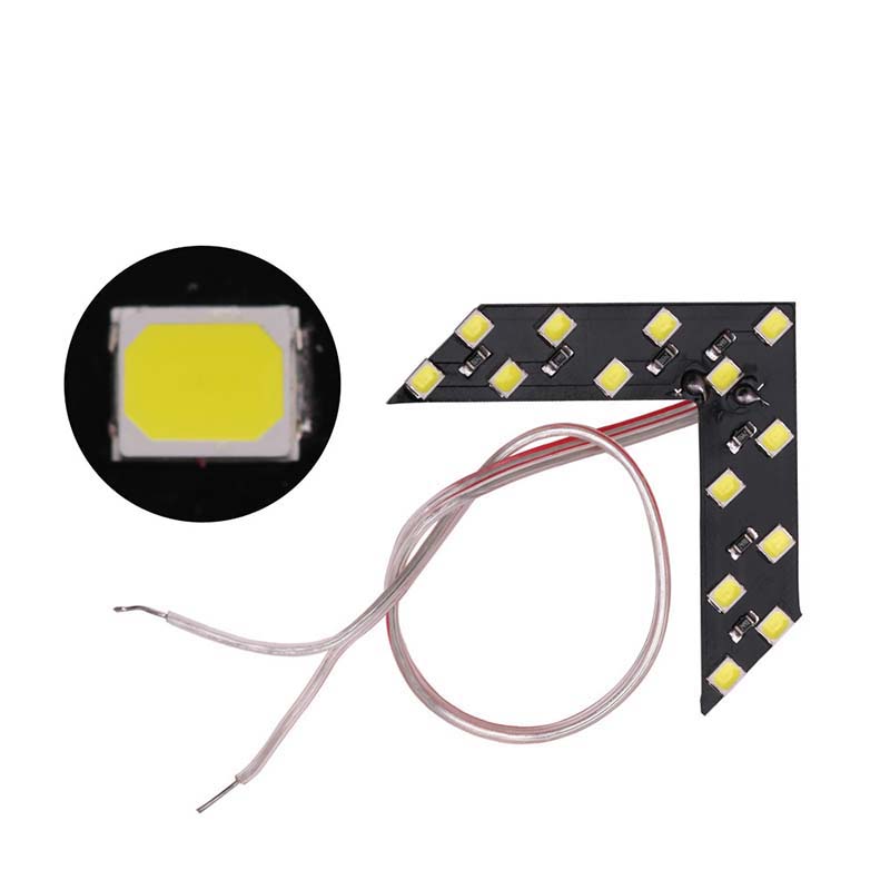 2pcs/lot 14 LED Arrow Light Car Rear View Mirror Indicator DRL Turn Signal Lights Warnning Safety Day Lighting Automobiles Accessories