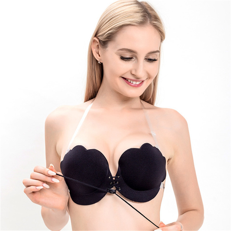 Push Up women's underwear Invisible Bra Women Sexy Bra Self Adhesive Strapless Bandage Seamless Silicone Lifting Sticky, Black
Push Up women's underwear Invisible Bra Women Sexy Bra Self Adhesive Strapless Bandage Seamless Silicone Lifting Sticky, Black