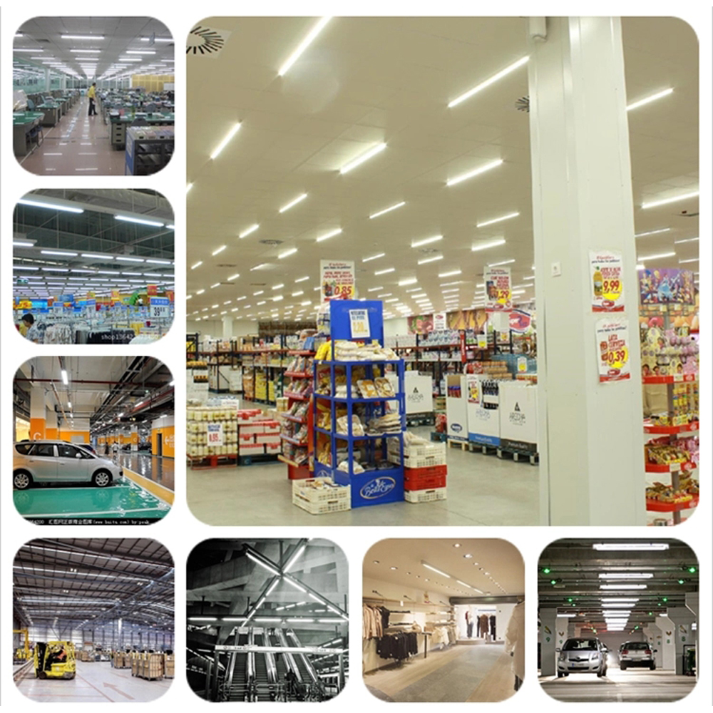 V Shaped Double row 8ft T8 rotatable Led Light Tubes R17D Rotating T8 Led bulbs 65W 45W Shop Light Warehouse Light