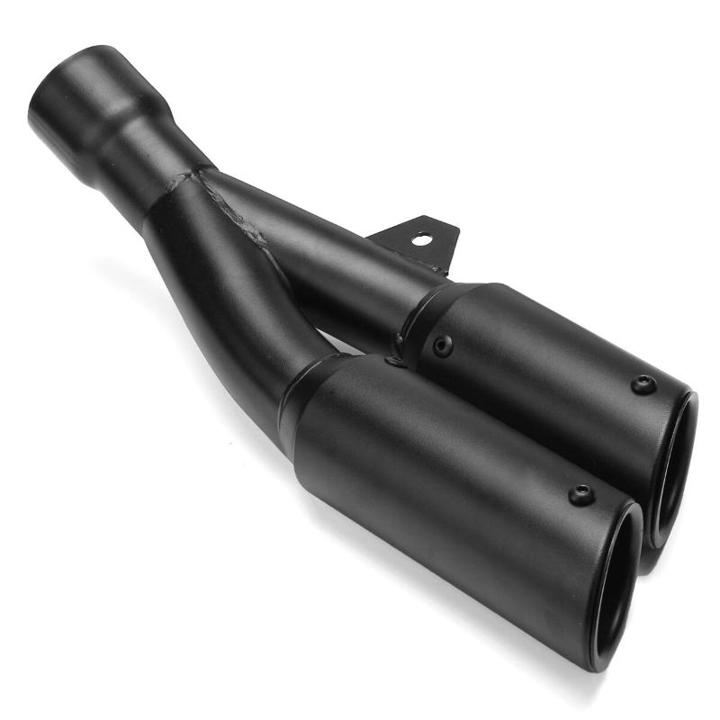 38-51mm Universal Motorcycle Exhaust Pipe Muffler Escape Moto Black Double Hole For Ninja Most Motorbike Black Styling
38-51mm Universal Motorcycle Exhaust Pipe Muffler Escape Moto Black Double Hole For Ninja Most Motorbike Black Styling