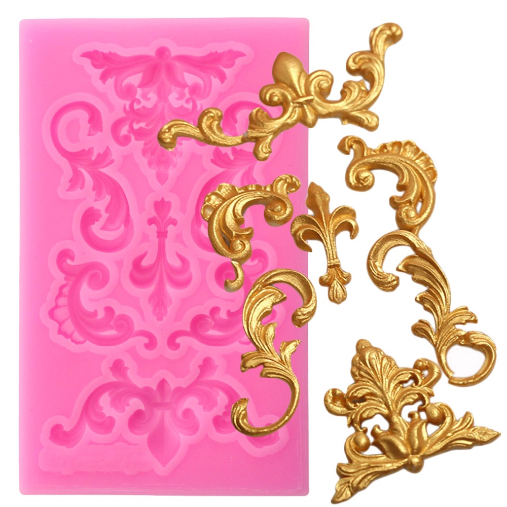 2020 Border Silicone Mold Scroll Relief Fondant Mold Cake Decorating Tools Candy Clay Chocolate Gumpaste Mould Cupcake Baking Molds
2020 Border Silicone Mold Scroll Relief Fondant Mold Cake Decorating Tools Candy Clay Chocolate Gumpaste Mould Cupcake Baking Molds