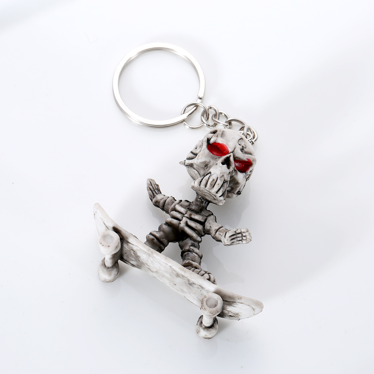 2019 Bluelans Fashion Creative Skull Toilet Purse Bag Rubber Keychain Gift Keyring Key Chain On Commode Rubber Keyring Charms Car Keyfob