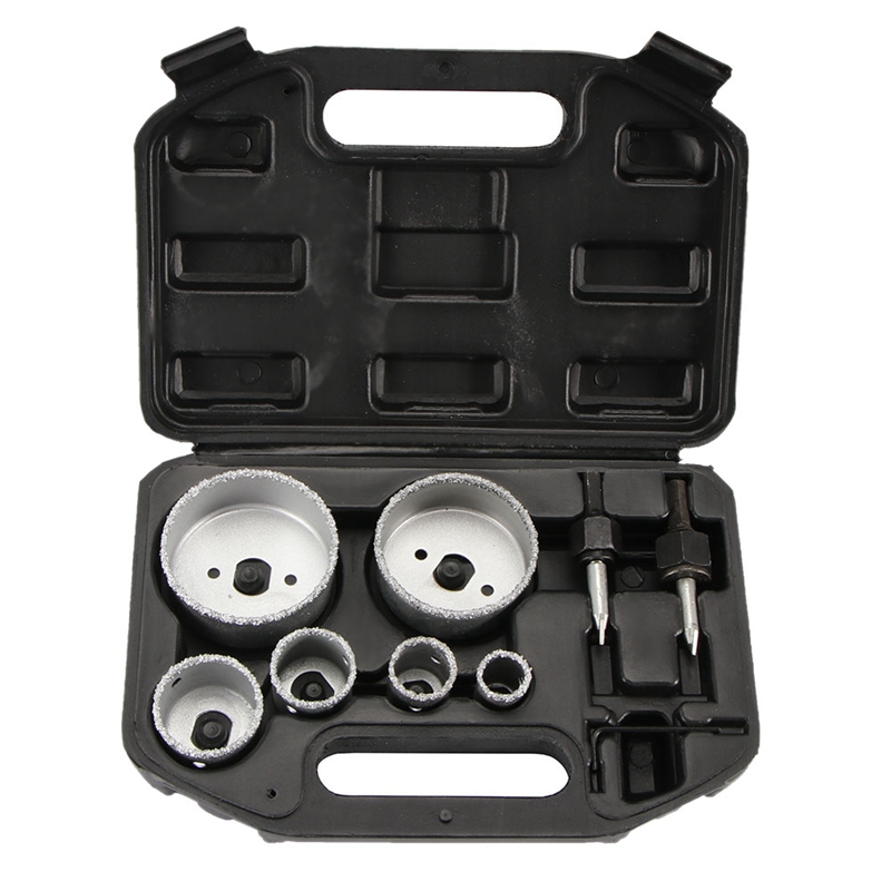 Hot XD-1Set 22, 28, 35, 44, 68 and 73 mm for Tile Ceramic Marble Glass Diamond Coated Hole Saw Drill Bit Tool Set
Hot XD-1Set 22, 28, 35, 44, 68 and 73 mm for Tile Ceramic Marble Glass Diamond Coated Hole Saw Drill Bit Tool Set