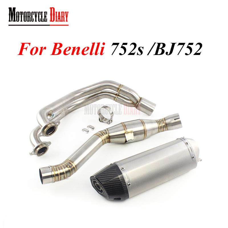 For Benelli 752s BJ752 Motorcycle Exhaust Slip On Middle Front Full Link Pipe Escape Moto Akrapovic Motorcross Modified Bike ATM
For Benelli 752s BJ752 Motorcycle Exhaust Slip On Middle Front Full Link Pipe Escape Moto Akrapovic Motorcross Modified Bike ATM