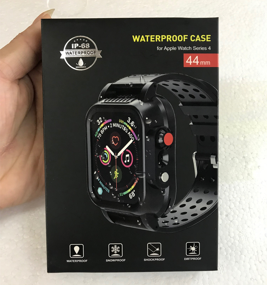 Waterproof Case Full Sealed Shockproof Cover Full Body Protected for Apple Watch Band Watchstrap iwatch series 3 42MM and series 4 44MM IP68
Waterproof Case Full Sealed Shockproof Cover Full Body Protected for Apple Watch Band Watchstrap iwatch series 3 42MM and series 4 44MM IP68