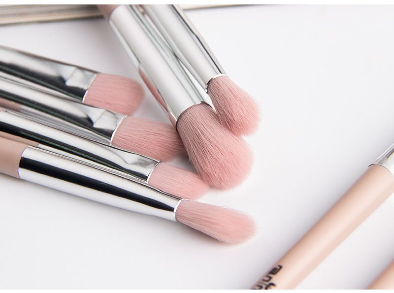 Anmor Makeup Brushes 12pcs/set Eye Shadow Blending Eyeliner Eyelash Eyebrow Brushes For Makeup Professional Eye shadow Brush 50sets/lot DHL