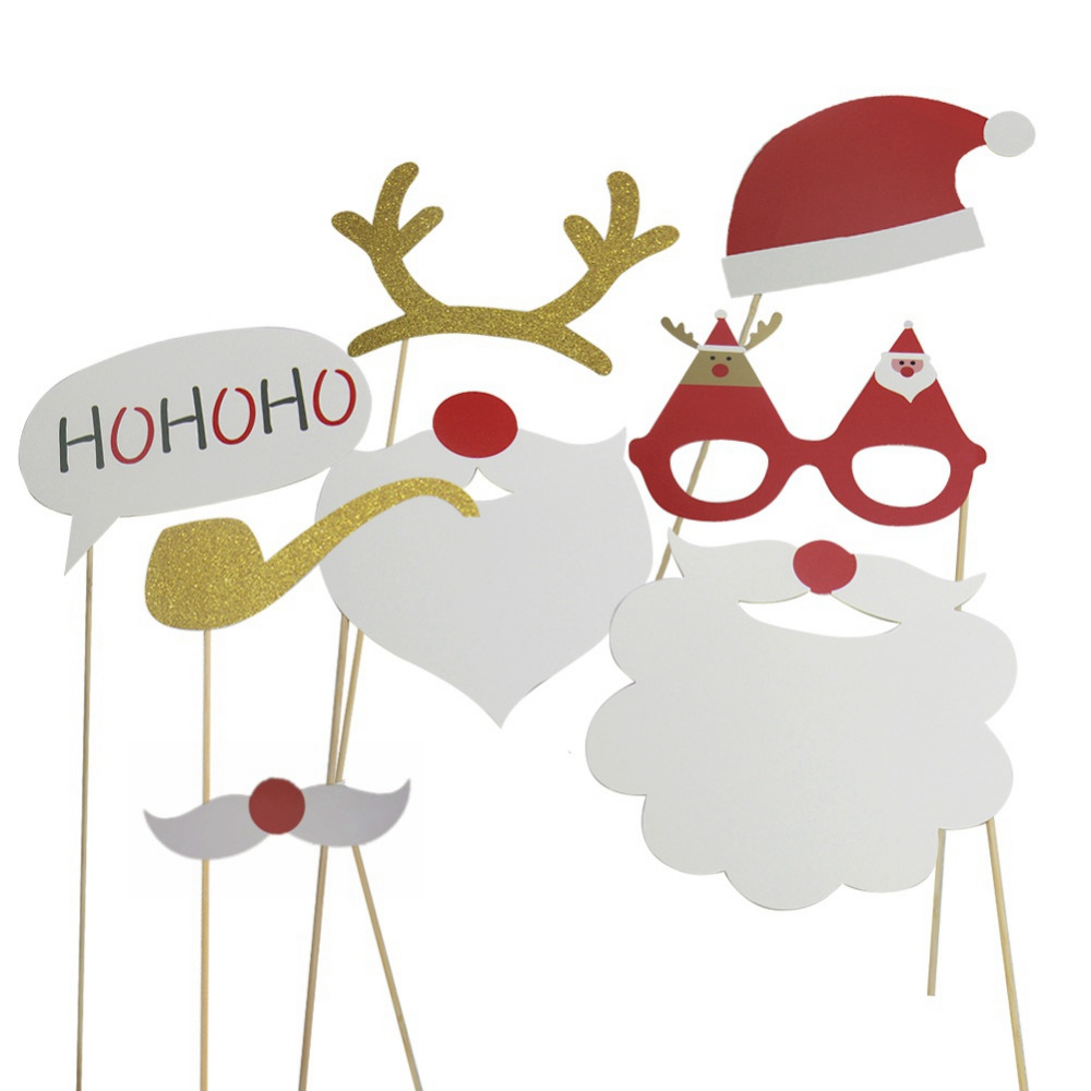 Big Pack Of 8pcs Christmas Decorations Photo Booth Props Happy New Year Xmas Ornaments Festival Merry Christmas Party Supplies
Big Pack Of 8pcs Christmas Decorations Photo Booth Props Happy New Year Xmas Ornaments Festival Merry Christmas Party Supplies