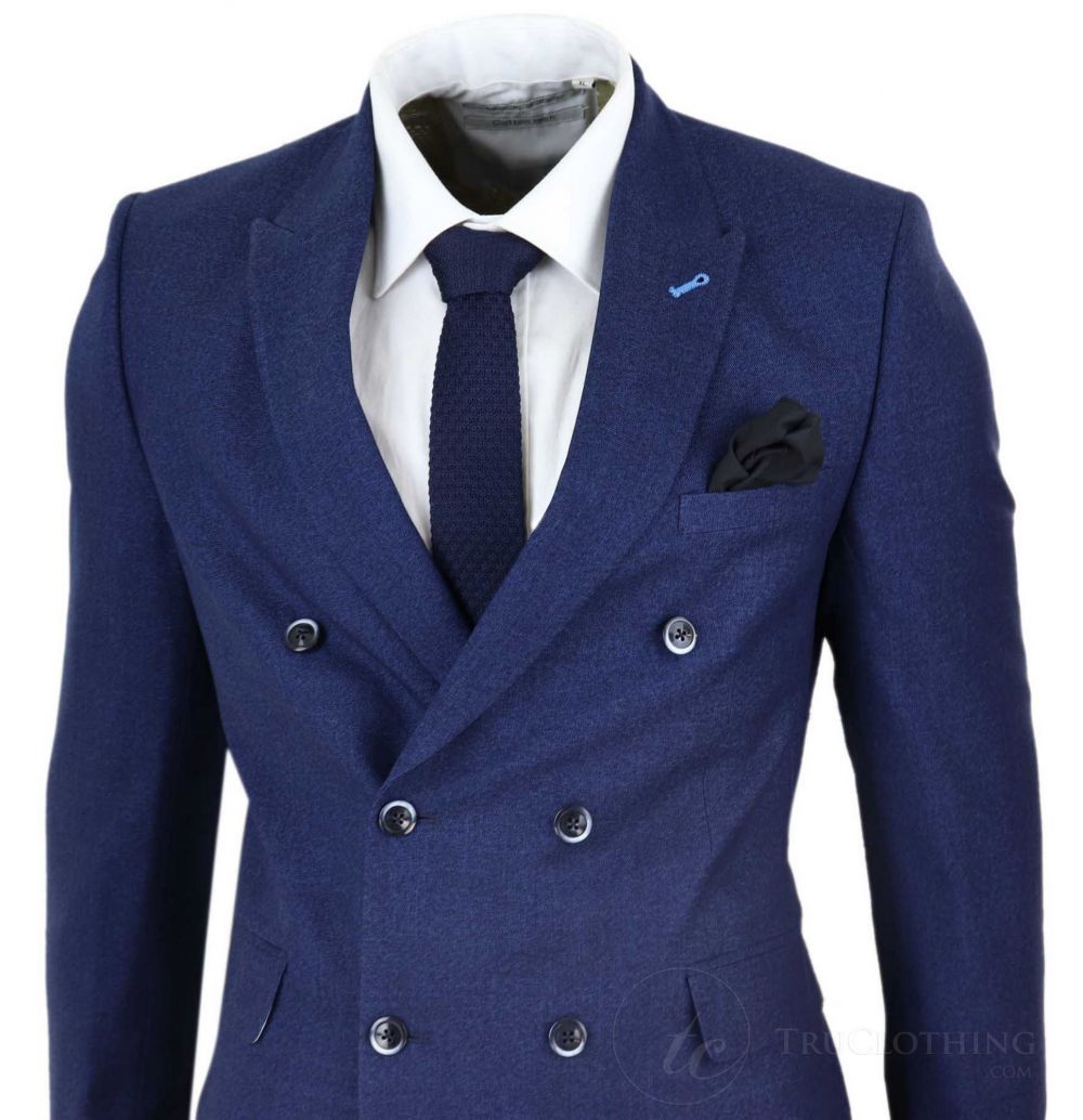 2020 Mens Tweed Double Breasted Navy Suit 2 Pieces Mens Wool Tweed Peaky Blinders Suit Authentic 1920s Tailored Fit Classic, Royal blue
2020 Mens Tweed Double Breasted Navy Suit 2 Pieces Mens Wool Tweed Peaky Blinders Suit Authentic 1920s Tailored Fit Classic, Royal blue