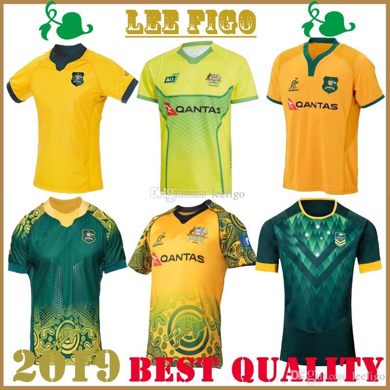 2019 Australia Rugby Jersey 2019 Janpan World Cup Kangaroos Australia Rugby Shirt Home Away Jersey shirt S-3XL, Red;gray
2019 Australia Rugby Jersey 2019 Janpan World Cup Kangaroos Australia Rugby Shirt Home Away Jersey shirt S-3XL, Red;gray