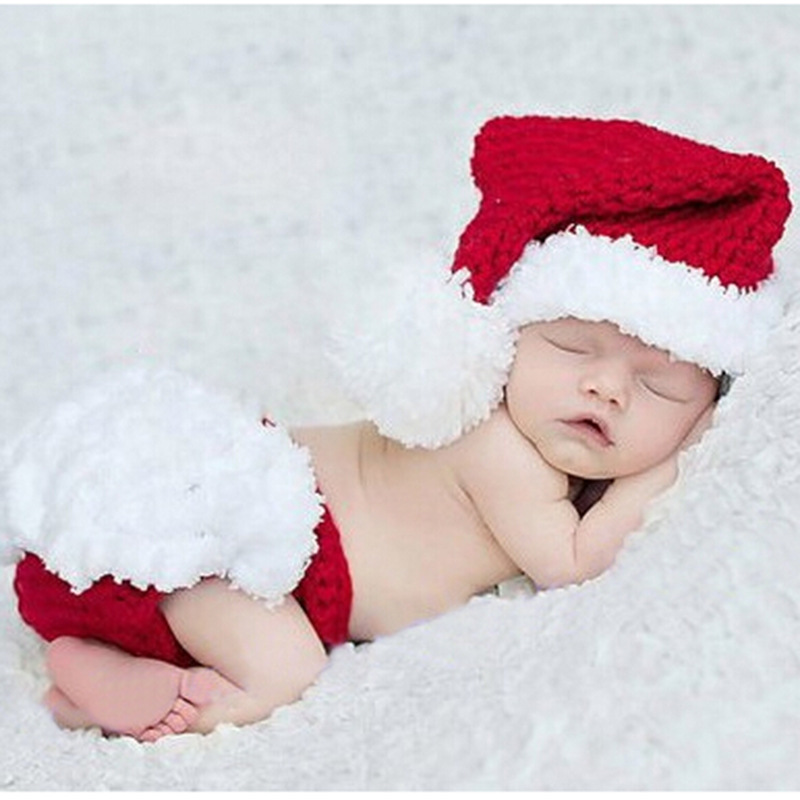 Creative Baby Christmas Hat Baby Hand-knitted Woollen Hat Red Lovely New-born Commemorative Christmas Suit Mini Hats
Creative Baby Christmas Hat Baby Hand-knitted Woollen Hat Red Lovely New-born Commemorative Christmas Suit Mini Hats