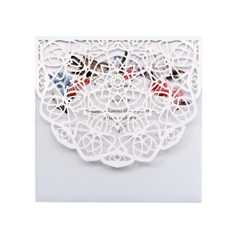 100Pcs White Wedding Invitations Cards Kits Envelopes 15x15cm Laser Cut Greeting Card Wedding Decoration Party Supplies
100Pcs White Wedding Invitations Cards Kits Envelopes 15x15cm Laser Cut Greeting Card Wedding Decoration Party Supplies