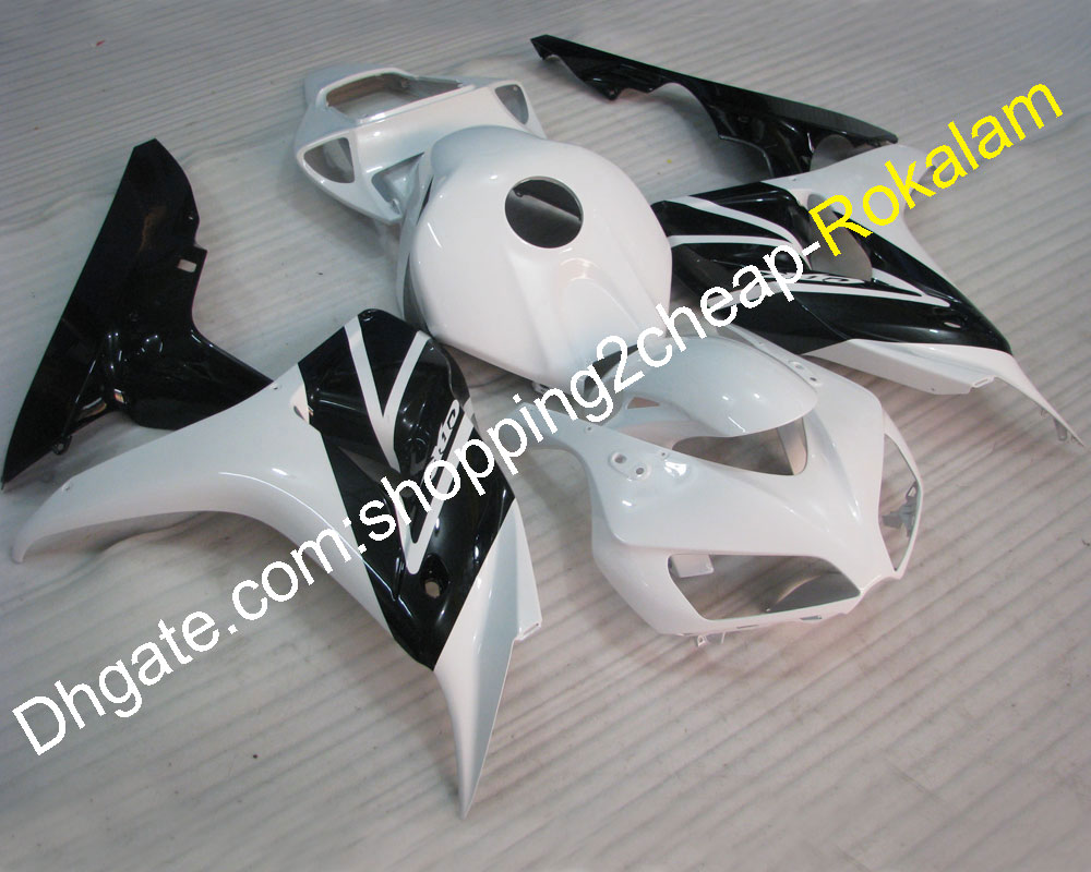 For Honda CBR1000RR CBR1000 1000RR 06 07 2006 2007 White Black Bodywork Motorcycle Fairings Aftermarket Kit (Injection molding), Customize
For Honda CBR1000RR CBR1000 1000RR 06 07 2006 2007 White Black Bodywork Motorcycle Fairings Aftermarket Kit (Injection molding), Customize