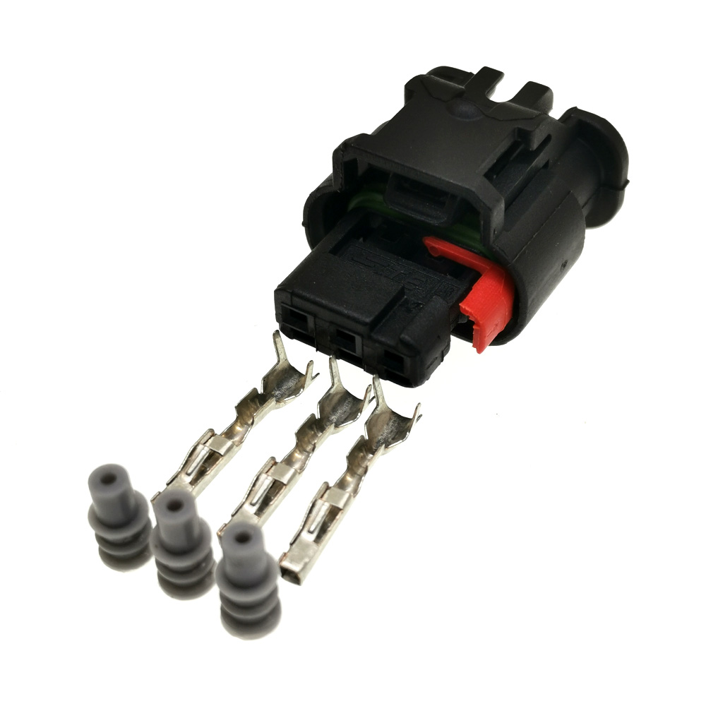 AMP/TE 1488991-1 3Pin reversing radar probe / electric eye plug connector for Ford, Land Rover,Range Rover, etc.3 Pin
AMP/TE 1488991-1 3Pin reversing radar probe / electric eye plug connector for Ford, Land Rover,Range Rover, etc.3 Pin