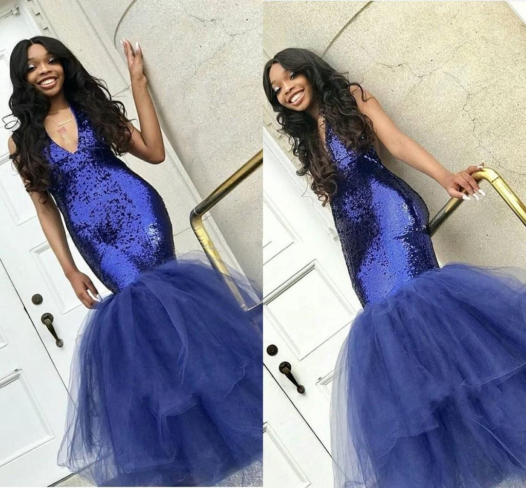 Sexy Deep V Neck African Black Girls Mermaid Prom Dresses 2019 Royal Blue Sequined Evening Gown Special Occasion Party Dresses Puffy Tulle, Dark green
Sexy Deep V Neck African Black Girls Mermaid Prom Dresses 2019 Royal Blue Sequined Evening Gown Special Occasion Party Dresses Puffy Tulle, Dark green