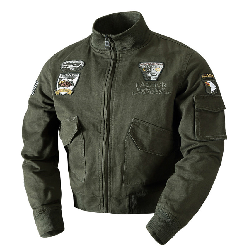 Spring AutumnMen's Spring Jacket Army Tactical Casual Coats Cotton Bomber Jacket Plus Size 4XL Brand Outerwears LA705, Black
Spring AutumnMen's Spring Jacket Army Tactical Casual Coats Cotton Bomber Jacket Plus Size 4XL Brand Outerwears LA705, Black
