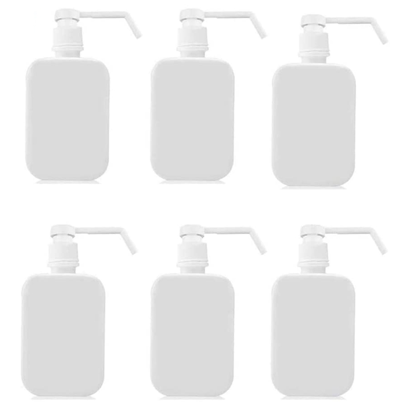Empty Spray Bottle with Rotary Nozzle, 6 Pcs 500Ml Pressing Type Soap Dispenser Sprayer, for Home Office Toilet Kitchen, White
Empty Spray Bottle with Rotary Nozzle, 6 Pcs 500Ml Pressing Type Soap Dispenser Sprayer, for Home Office Toilet Kitchen, White