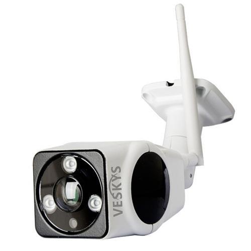 VESKYS Q-G200 1080P WiFi IP Camera 2.0MP Panoramic CMOS Night Vision Fisheye Lens Outdoor Waterproof Security Camera -White
VESKYS Q-G200 1080P WiFi IP Camera 2.0MP Panoramic CMOS Night Vision Fisheye Lens Outdoor Waterproof Security Camera -White