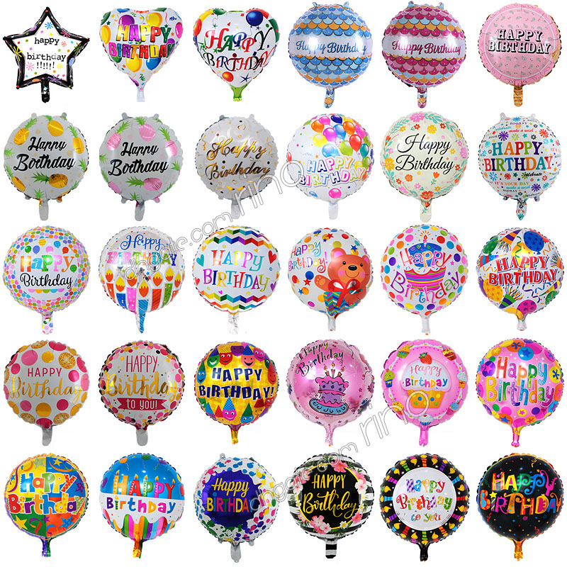 Inflatable happy birthday party balloons decorations supplies 18 Inch cartoon helium foil balloon kids flowers birthday ballons toys, Multicolor
Inflatable happy birthday party balloons decorations supplies 18 Inch cartoon helium foil balloon kids flowers birthday ballons toys, Multicolor
