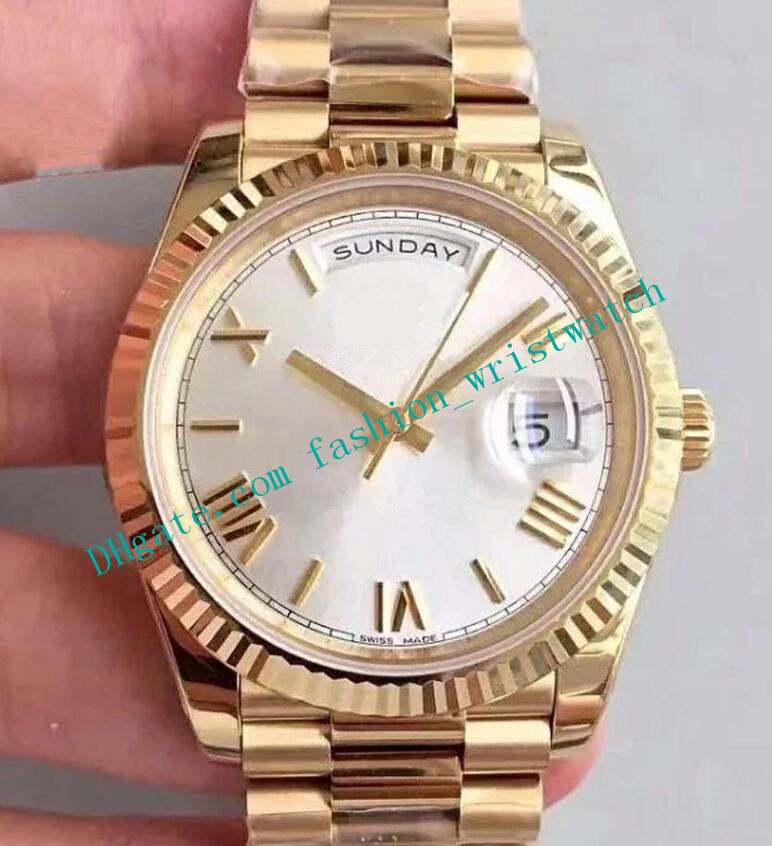 Wholesale Price Luxury Watch DAYDATE 40mm automatic mens watch dial stainless steel Solid Clasp man watches wristwatch
Wholesale Price Luxury Watch DAYDATE 40mm automatic mens watch dial stainless steel Solid Clasp man watches wristwatch