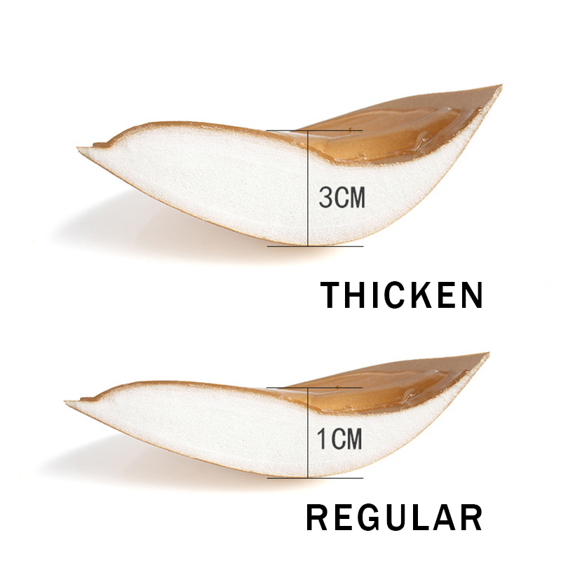 Sexy Lingerie Women Thicken Adhesive Strapless Bra Comfortable Seamless Push Up Bra Silicone Lifting Sticky Invisible Waterproof23