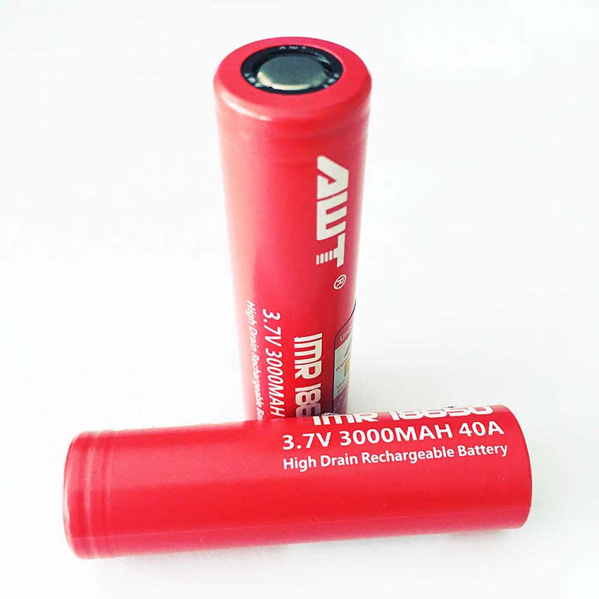 100% original AWT 18650 Battery 40A 3000mAh 3.7V Li-ion Battery 18650 for Joyetech Cuboid PRO Evic Primo HCIGAR VS VTC4 VTC6 Battery W037
100% original AWT 18650 Battery 40A 3000mAh 3.7V Li-ion Battery 18650 for Joyetech Cuboid PRO Evic Primo HCIGAR VS VTC4 VTC6 Battery W037