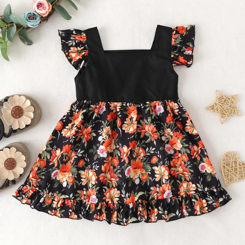 Baby Summer Clothing Newborn Infant Baby Girls Dress Sundress Flowers Casual A-Line Princess Dresses 6-24M, Black
Baby Summer Clothing Newborn Infant Baby Girls Dress Sundress Flowers Casual A-Line Princess Dresses 6-24M, Black