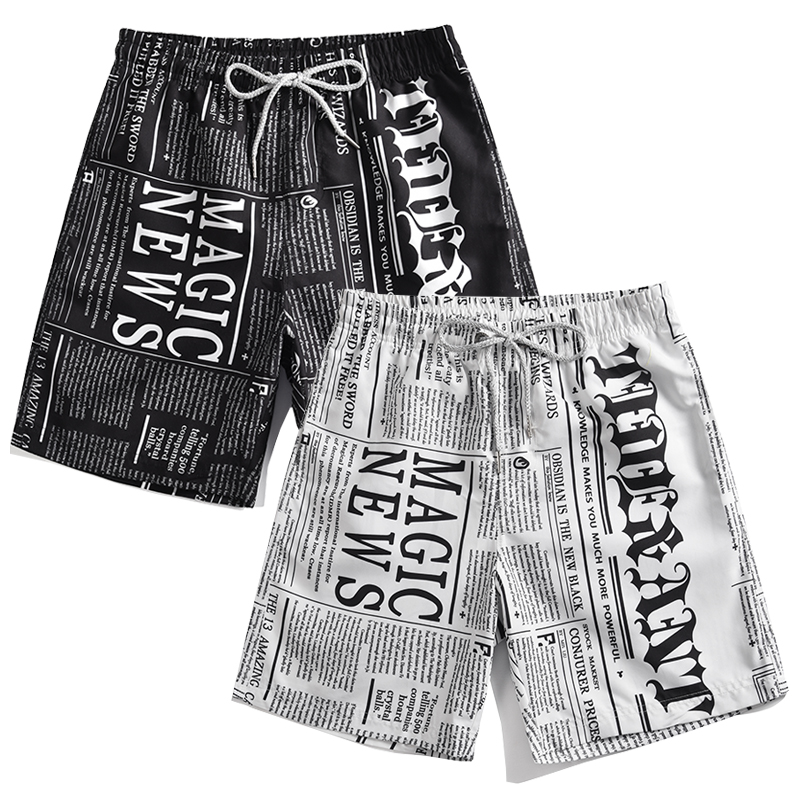 Men Shorts Men's Beach Pants Men's Quick-Dry Pants Waterproof Surfing Hawaii Printed Beach, Black
Men Shorts Men's Beach Pants Men's Quick-Dry Pants Waterproof Surfing Hawaii Printed Beach, Black