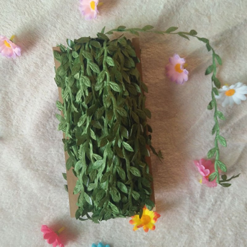 40M Artificial Leaf Vine Simulation Foliage Vines Green Leaves Rattan Fake Wreath Decorative Home Wall Garden Party Decor, Deep pink
40M Artificial Leaf Vine Simulation Foliage Vines Green Leaves Rattan Fake Wreath Decorative Home Wall Garden Party Decor, Deep pink