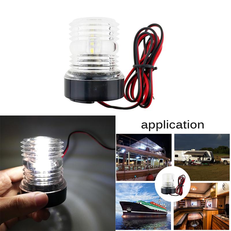 Waterproof Marine Boat Yacht Light LED Navigation Light Navigation Anchor 360 Degree Round Boat Random Yacht Marine
Waterproof Marine Boat Yacht Light LED Navigation Light Navigation Anchor 360 Degree Round Boat Random Yacht Marine