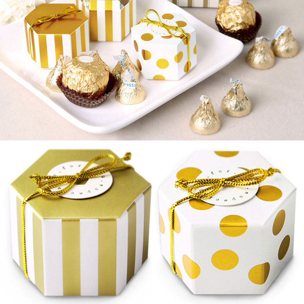 Gold White Paper Festival Christmas Wedding Sweet Candy Box Favour Bags Party Craft Chocolate Boxes Portable Gift Packaging
Gold White Paper Festival Christmas Wedding Sweet Candy Box Favour Bags Party Craft Chocolate Boxes Portable Gift Packaging