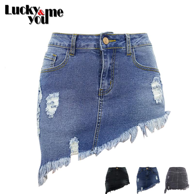 New Arrive 2020 Womens Summer Sexy Irregular Mini Denim Skirt Girls Asymmetrical Holes Tassel Knee-Length Skirt Sexy Street Wear, Black
New Arrive 2020 Womens Summer Sexy Irregular Mini Denim Skirt Girls Asymmetrical Holes Tassel Knee-Length Skirt Sexy Street Wear, Black