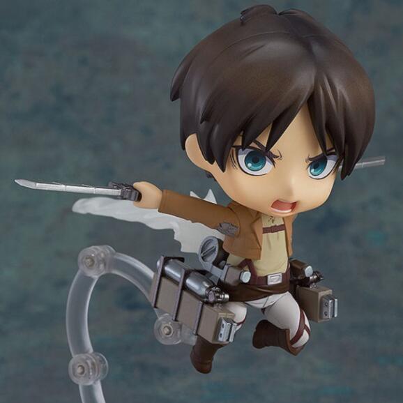 NEW hot 10cm Attack on Titan Eren Jager Action figure toys collection doll Christmas gift with box T200704
NEW hot 10cm Attack on Titan Eren Jager Action figure toys collection doll Christmas gift with box T200704