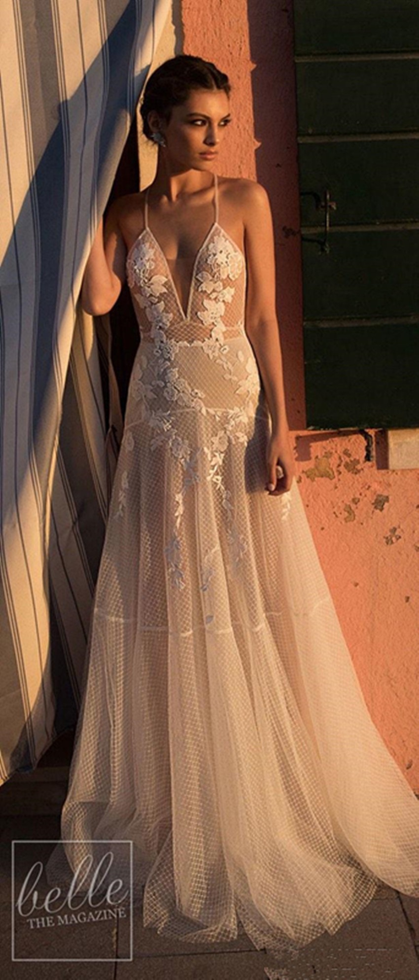 Gali karten Cheap Wedding Dress Sp Spaghetti Bohemian Bridal Gowns A Line Backless Sexy Summer Beach Wedding Dresses Boho Wedding Dress 4344