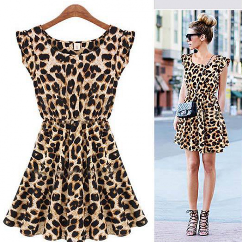 Wholesale Women Casual Loose Knit Skirt Fashion Knitted Sleeveless Round Neck Leopard Dress, Photo color
Wholesale Women Casual Loose Knit Skirt Fashion Knitted Sleeveless Round Neck Leopard Dress, Photo color