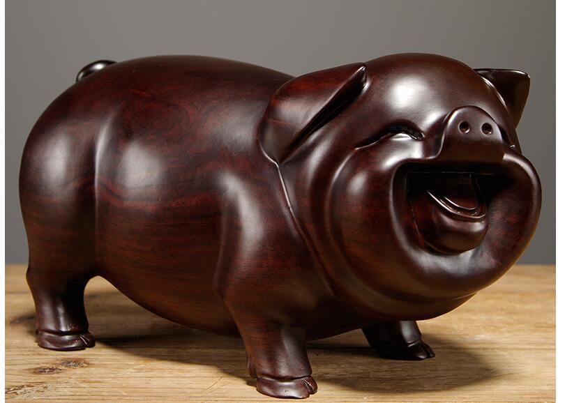 Wood decorated Ebony wood carving pig carving solid wood carving Home safety prosperity Best wishes Decorative Ornaments
Wood decorated Ebony wood carving pig carving solid wood carving Home safety prosperity Best wishes Decorative Ornaments
