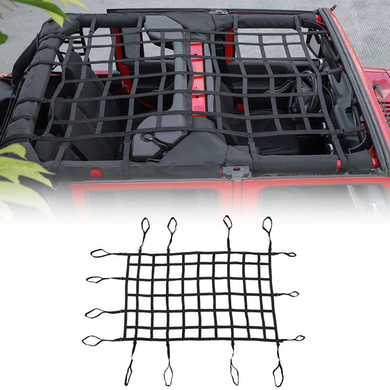 Black Car Trunk Roof Luggage Carrier Cargo Basket Trail Net For Wrangler JK 2007-2017 High Quality Auto Exterior Accessories
Black Car Trunk Roof Luggage Carrier Cargo Basket Trail Net For Wrangler JK 2007-2017 High Quality Auto Exterior Accessories