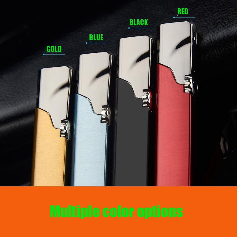 New Torch Lighter Grinding Wheel Direct Rotary Switch Personalized Creative Metal Windproof Lighters Smoking Accessories
New Torch Lighter Grinding Wheel Direct Rotary Switch Personalized Creative Metal Windproof Lighters Smoking Accessories