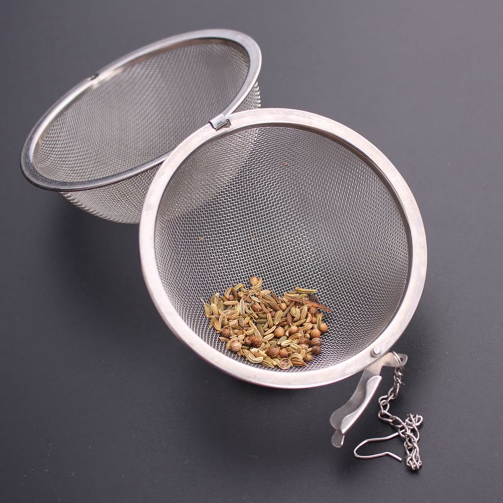 Tea Infusers 5cm Stainless Steel Tea Pot Infuser Sphere Mesh Tea Strainer Filler Ball Strainer Coffee Filter Baskets 5cm
Tea Infusers 5cm Stainless Steel Tea Pot Infuser Sphere Mesh Tea Strainer Filler Ball Strainer Coffee Filter Baskets 5cm