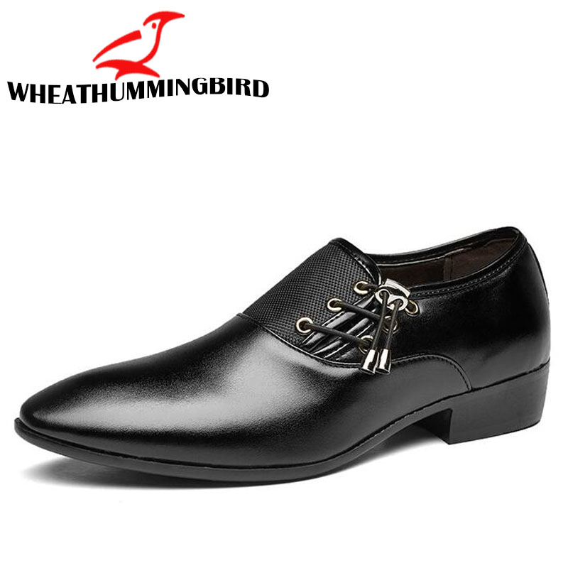 Plus Size 38 48 Leather Oxfords Concise Men Business Dress Pointy Black Shoes Breathable Formal Wedding Basic Shoes LM-65
Plus Size 38 48 Leather Oxfords Concise Men Business Dress Pointy Black Shoes Breathable Formal Wedding Basic Shoes LM-65