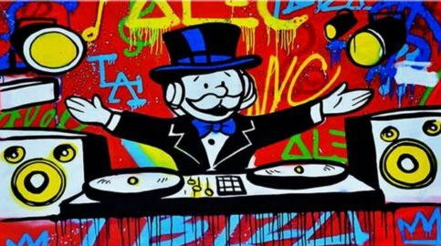 Alec Monopoly Oil Painting On Canvas Abstract Graffiti Art Wall Decor DJ Wall Art Home Decor Handpainted &HD Print 191015
Alec Monopoly Oil Painting On Canvas Abstract Graffiti Art Wall Decor DJ Wall Art Home Decor Handpainted &HD Print 191015