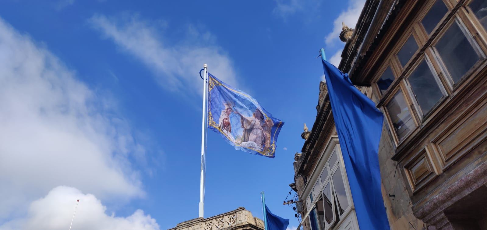 This is a Weightlifting House Flag 3x5Feet Decoration Flag With Brass Grommets 4970617238P