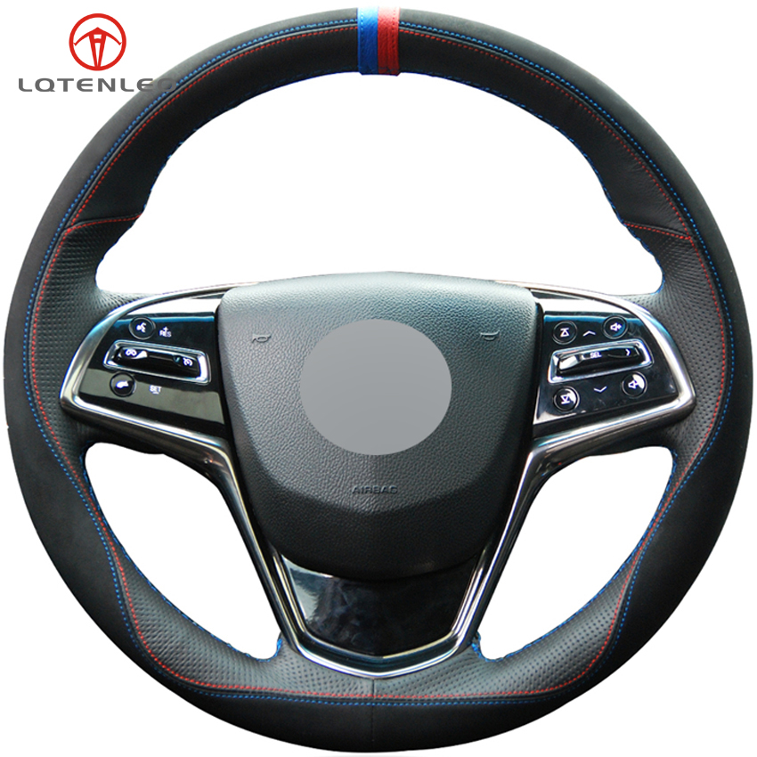 Black Suede Black Genuine Leather Car Steering Wheel Cover For Cadillac ATS ATS-L 2013-2019 CTS 2014-2017 ELR 2014-2018
Black Suede Black Genuine Leather Car Steering Wheel Cover For Cadillac ATS ATS-L 2013-2019 CTS 2014-2017 ELR 2014-2018