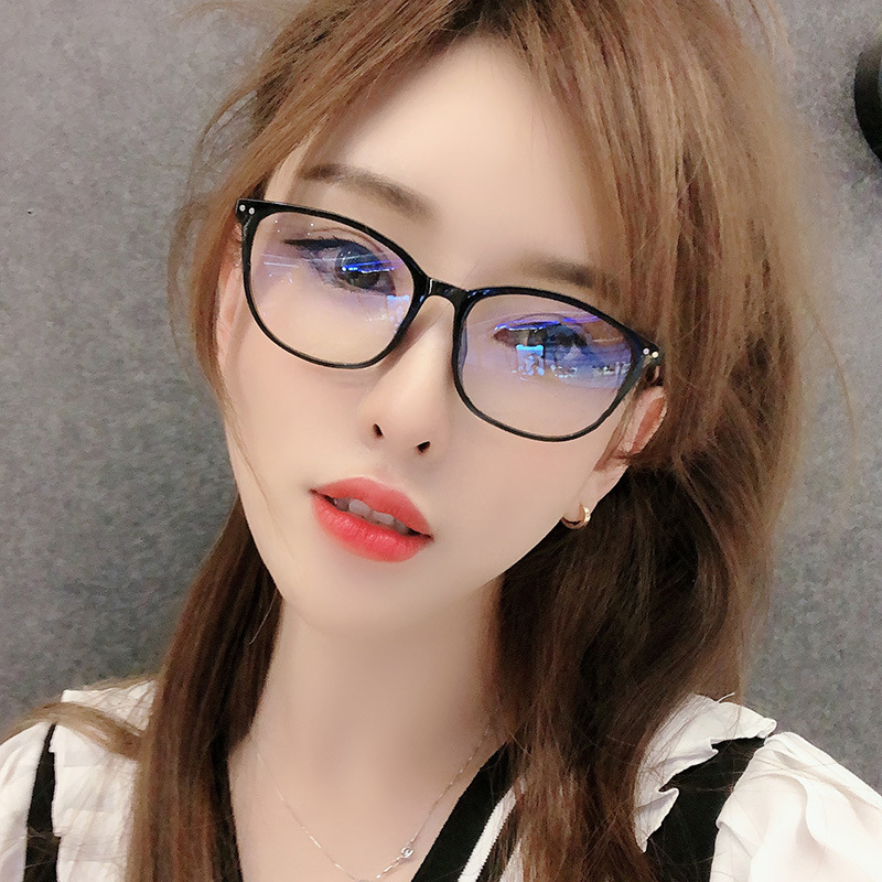 Sunglasses Women Anti Blue Ray Glasses Men Transparent Frame Prescription Eyeglasses Computer Goggle Spectacles Rice Rivets L3
Sunglasses Women Anti Blue Ray Glasses Men Transparent Frame Prescription Eyeglasses Computer Goggle Spectacles Rice Rivets L3