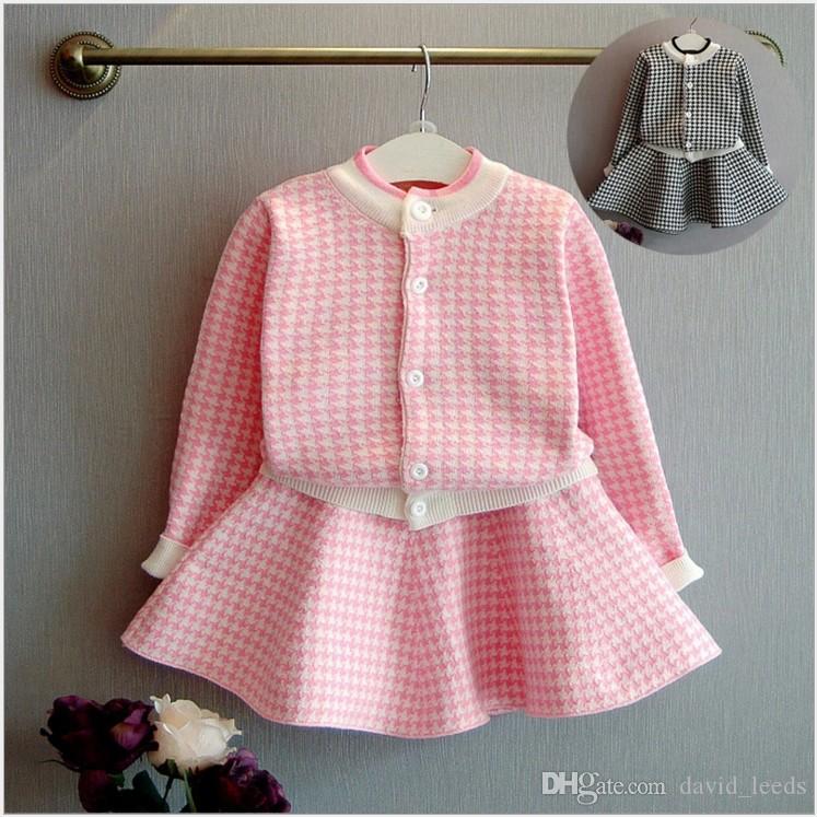2019 New Spring Autumn Girls Knitted Clothing Sets Baby Girl Long Sleeve Sweater Cardigan Skirt Two-Piece Suit Kids Casual Outfits 90-130CM, White
2019 New Spring Autumn Girls Knitted Clothing Sets Baby Girl Long Sleeve Sweater Cardigan Skirt Two-Piece Suit Kids Casual Outfits 90-130CM, White