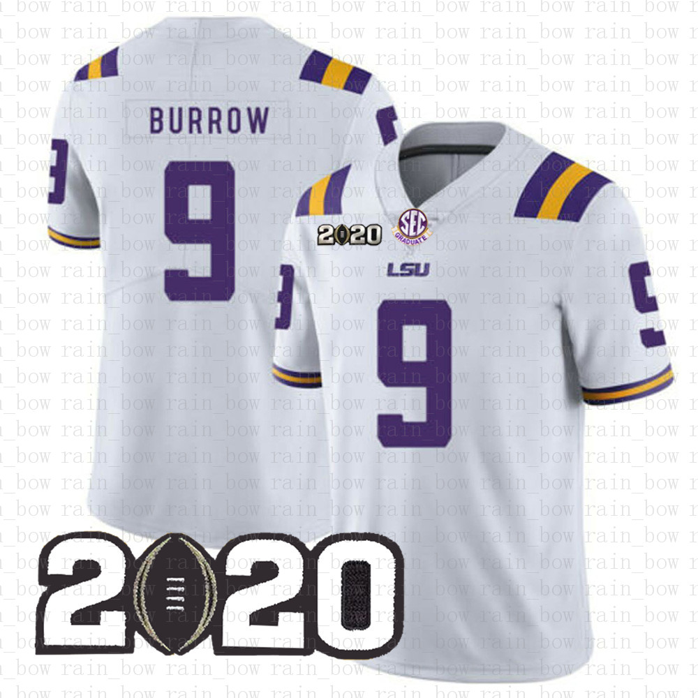 Joe Burrow LSU Tigers Jersey Clemson 16 Trevor Lawrence 9 Travis Etienne Jr. NCAA American football Jerseys Embroidery tom Brady Stitched FR, Ncaa (laohu)
Joe Burrow LSU Tigers Jersey Clemson 16 Trevor Lawrence 9 Travis Etienne Jr. NCAA American football Jerseys Embroidery tom Brady Stitched FR, Ncaa (laohu)