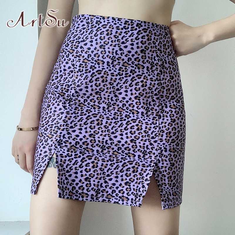 Leopard Side Split High Waist Purple Mini Skirt 2020 Summer Women Fashion Slim Vintage Female Chic Skirts Party ASSK52007
Leopard Side Split High Waist Purple Mini Skirt 2020 Summer Women Fashion Slim Vintage Female Chic Skirts Party ASSK52007