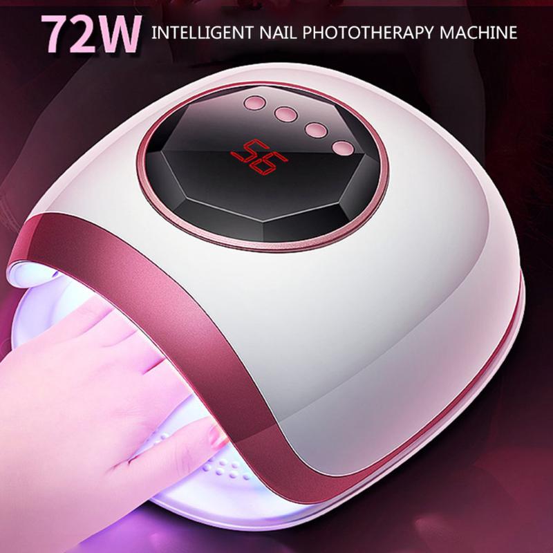 Professional Led Uv Nail Dryer Gel Polish Nail Lamp For Manicure Salon Curing Manicure Dryer Machine Curing All Gel 48w, White
Professional Led Uv Nail Dryer Gel Polish Nail Lamp For Manicure Salon Curing Manicure Dryer Machine Curing All Gel 48w, White